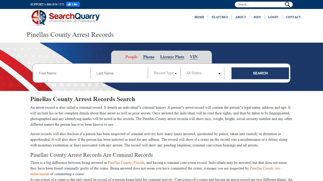 Pinellas County Arrest Records - SearchQuarry